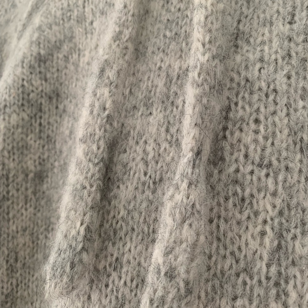 Sweaty Betty Soft Gray Cowl Neck Sweater - Picture 2 of 4